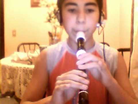 Notas para flauta (ES): Yo no fui (Pedro Fernández), notas para flauta