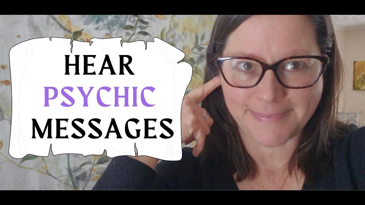🔮 Clairaudient psychic messages from your higher self!