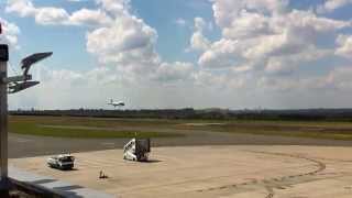 preview picture of video 'Germanwings Airbus A319-132 Landing Dortmund Airport'