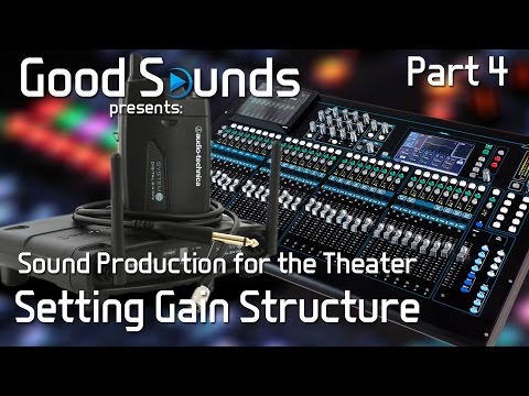 Setting Gain Structure (Part 4) | Sound Production for the Theater