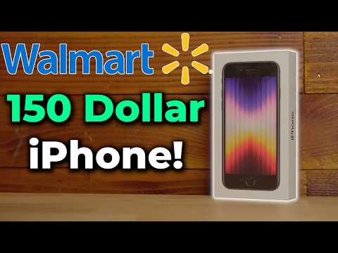 Walmart's $150 Brand New iPhone Deal! | Fastest iPhone Under $200?