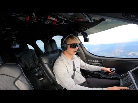 Cirrus Vision Jet Flight Vlog! Stunning Coeur d’Alene in a Private Jet!