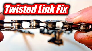 How To Straighten A Twisted Bicycle Chain