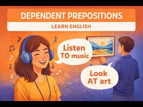 Dependent Prepositions: Listen TO, Look AT, Think ABOUT 💭❤️