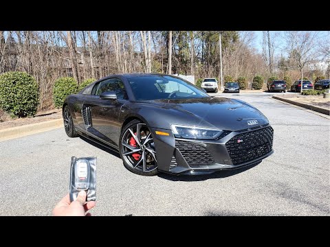 2021 Audi R8 V10 RWD: Start Up, Exhaust, Test Drive and Review