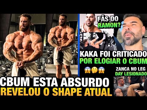 CBUM REVELOU SHAPE ATUAL ABSURDO - FÃS DO RAMON CRITICADOS PELO KAKA APÓS POLÊMICA + ZANCA ESTÁ ON