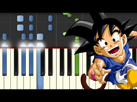 Mi Corazon Encantado / Dragon Ball GT / Piano Tutorial / Notas Musicales Video