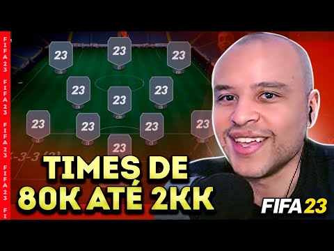 MELHORES TIMES PARA O FUT CHAMPIONS DE 80K A 2KK - TIMES DO FIFALIZE - FIFA 23 UT