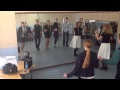 Репетиция танца "Немецкая полька" 11 класс 