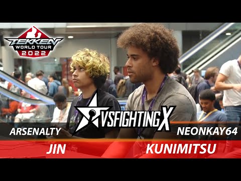 ARSENALTY (JIN) VS NEONKAY64 (KUNIMITSU) | VS Fighting X Tournament 2022 | POOLS