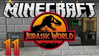 Minecraft: Jurassic World - Ep. 11 - "New Tech and Energy Cubes!" (Rexxit Modpack)