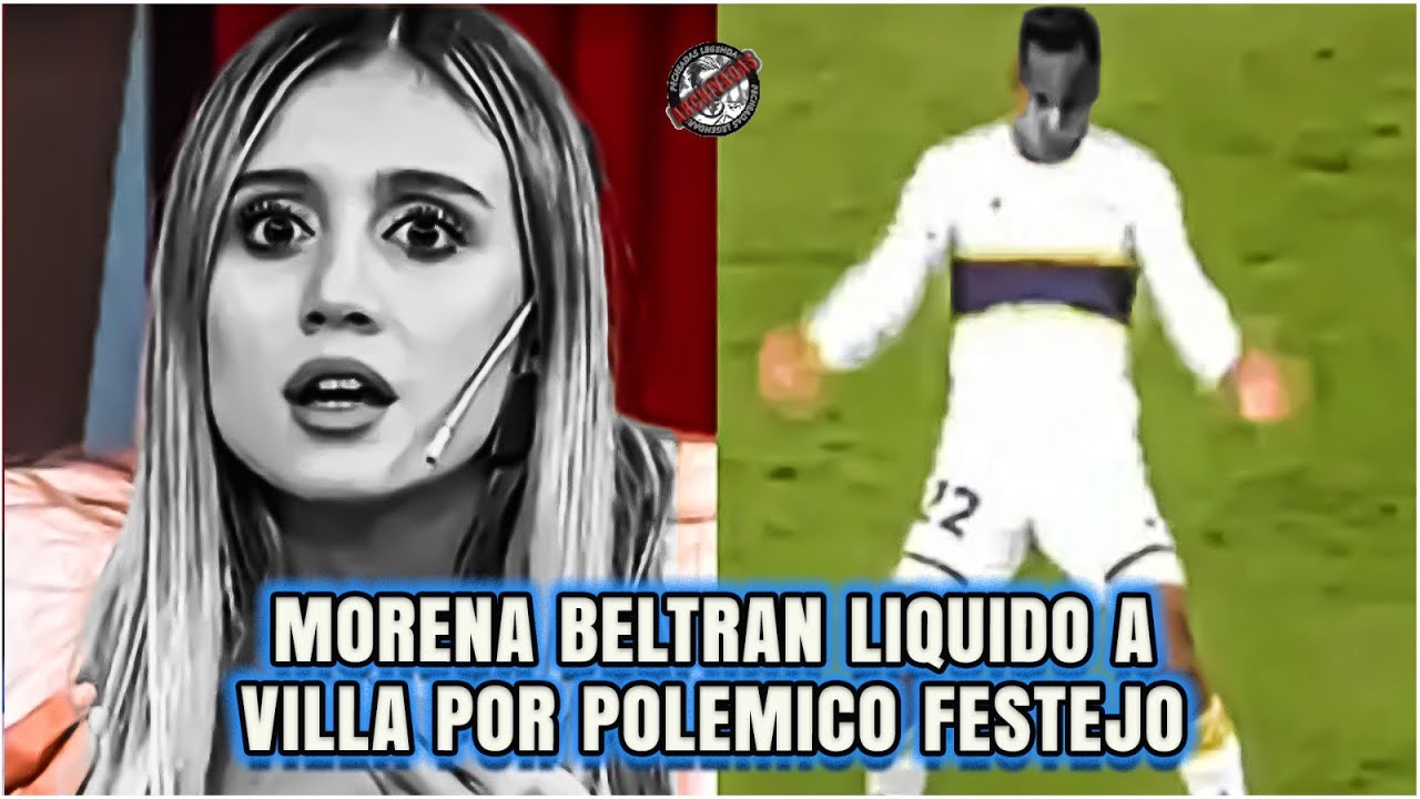 Morena Beltran destrozó a Sebastian Villa por impresentable festejo