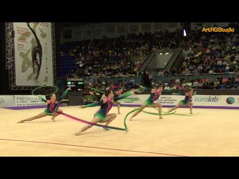 Team Belarus (BLR) 3 Ribbons + 2 Hoops + 2012 World Cup Kiev "Deriugina Cup" 2012-03-18 - HD1080