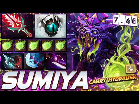 [7.40] SumiYa Venomancer Carry Hydralisk - Dota 2 Pro Gameplay [Watch & Learn]
