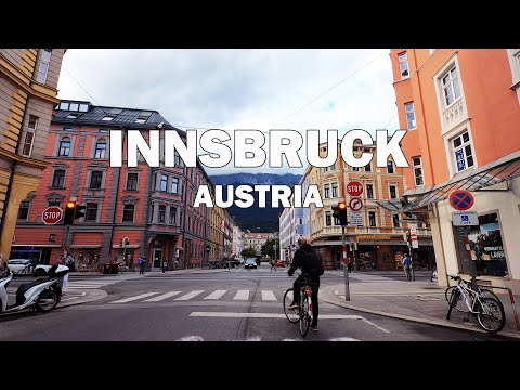 Innsbruck, Austria - Driving Tour 4K
