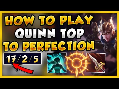 THIS IS HOW YOU PLAY QUINN LIKE A PRO (CARRYING THE MOST UNWINNABLE GAME) - League of Legends