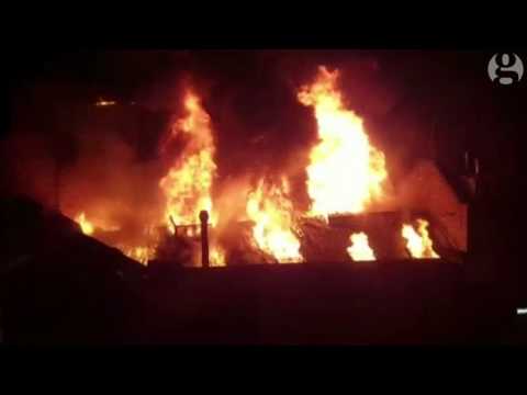 Massive fire breaks out at London's Camden Market