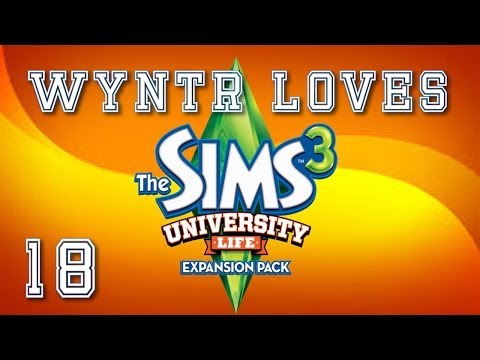 Wyntr Loves The Sims 3 University Life E18 - Another Day