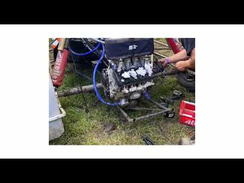 Dani van Vugt op P3 Junior Buggy op 21 aug 2021 tijdens de Autocross Masters in Pieterzijl Groningen