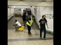Homeless Man POOPS In MOP Bucket In NYC Subway