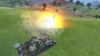 【ゆっくり実況】履帯4本重戦車 AE Phase I　(Wot 14戦目)