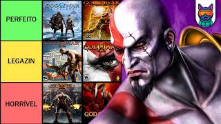 Joguei TODOS OS GOD OF WAR GREGOS nesse vídeo e RANKEI OS MELHORES!