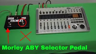 Video thumbnail for ✅  How To Use Morley ABY Selector Pedal Review by The Stuff I Use Channel