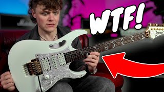 Video thumbnail for Gibson Fanboy Tries an Ibanez JEM for the FIRST TIME!! by Squealing Pig Guitars