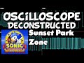 Sonic Triple Trouble Sunset Park Zone Oscilloscope Deconstruction