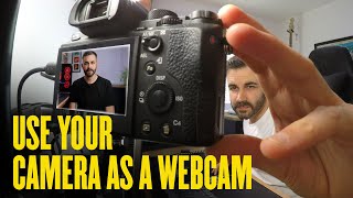 Turn your DSLR camera into a webcam