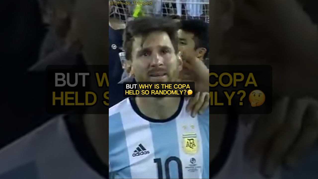 Why Is Copa America So RANDOM? #shorts #football