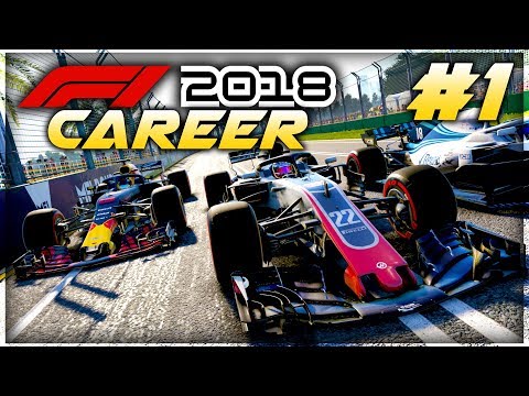 F1 2018 Career Mode Part 1: Australia - OUR NEW JOURNEY TO GLORY BEGINS!