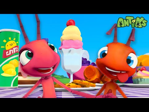 🔴 ANTIKS SEASON 1 🔴 Full Episodes Compilation! | Antiks 🐜 | Funny Cartoons for Kids