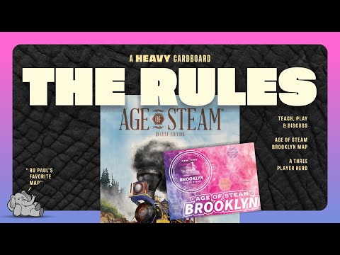 Age of Steam: Brooklyn - 4p - The Teach - by Heavy Cardboard