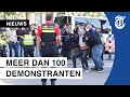 Hier maakt politie einde aan blokkade Zuidas
