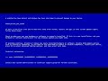 Windows 7 BSOD 68 Why Is Rentaro Crying Vs Minesweeper