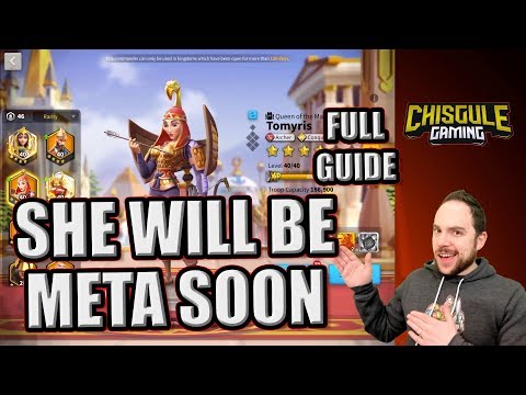 Commander Guide: Tomyris is about to be critical to the meta in Rise of Kingdoms