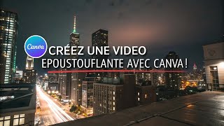 Créez une VIDÉO ÉPOUSTOUFLANTE avec du TEXTE sur une IMAGE avec CANVA (Tutoriel FACILE)