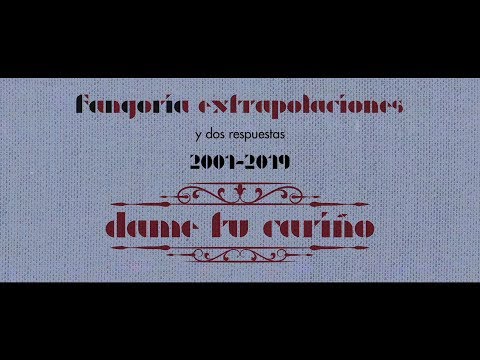 Fangoria - Dame tu cariño (Lyric Video)