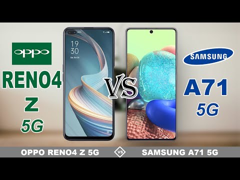 OPPO RENO4 Z 5G vs SAMSUNG GALAXY A71 5G || Full Specs Comparison