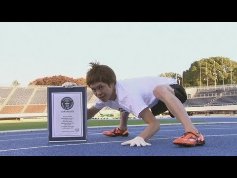 Fastest man on all fours - Guinness World Record