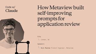 How Metaview built self-improving prompts for application review