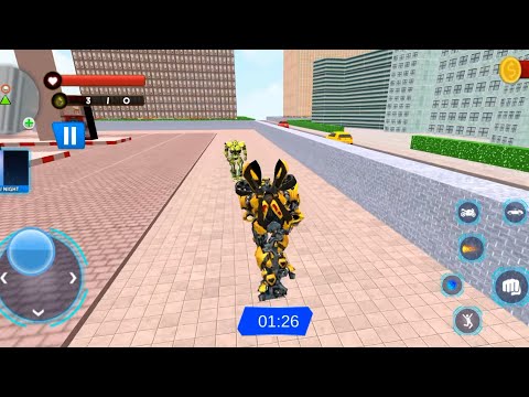 Tank Robot Car Game 2022- Robot Dinosaur Games #23- Android Game play