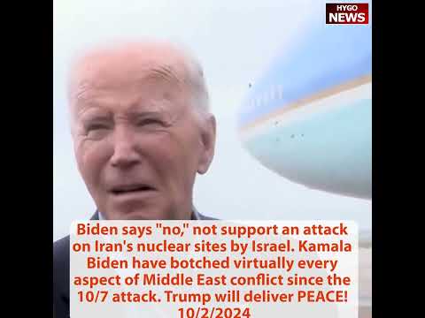 Biden: directed development of Starlink satellites, not support attack Iran nuclear sites