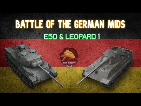 E50 & Leopard 1 - Battle of the German Mids II Wot Console - World of Tanks Console Modern Armour