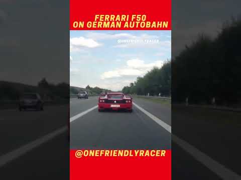 Thumbnail for Ferrari F50 MERGE on German Autobahn😉🔥😎 #shorts #ferrari #ferrarif50 by Ferrari F50 GT