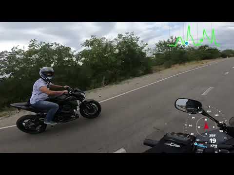 Thumbnail for BMW F800ST vs Kawasaki Z800  drag race by BMW F800ST
