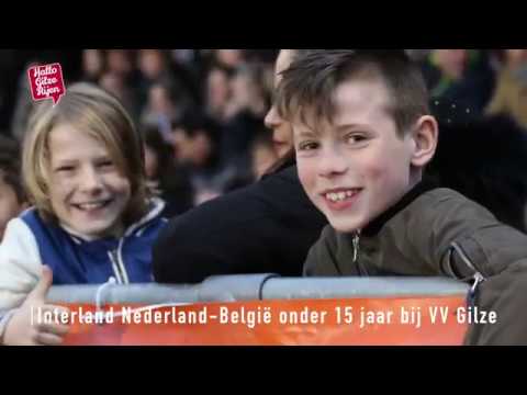 Interland Nederland - België onder 15 jaar bij VV Gilze