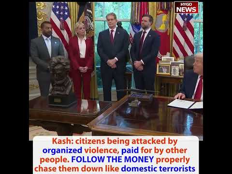 Trump Presidential Memorandum domestic terrorism; Kash: FOLLOW MONEY; Miller: 1st time in history