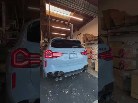 The best sounding X3M! VALVETRONIC DESIGNS Exhaust #bmw #x3m #car #cars #exhaust #valvetronic